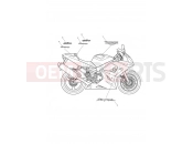 Triumph 2004 DAYTONA 600 & 650 Bodywork - Decals