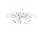 Headlight/Mountings - Triumph DAYTONA 600 & 650 2005