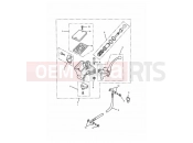 Triumph 1993 TRIDENT Clutch Master Cylinder