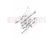 Triumph 1994 TRIDENT Rear Suspension Linkage