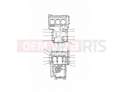 Triumph 1994 TRIDENT Crankcase Fixings 9873 »