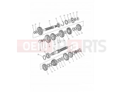 Triumph 2001 THUNDERBIRD SPORT Transmission Engine No 107969...
