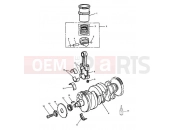 Triumph 1993 SPEED TRIPLE (CARBS) Crankshaft, Connecting Rods...