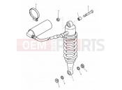 TRIUMPH SPEED TRIPLE 885cc\955cc (EFI) > 141871 Rear Suspension Unit