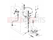 TRIUMPH SPEED TRIPLE 885cc\955cc (EFI) > 141871 Rear Brake Master Cylinder