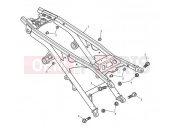 Rear Sub-Frame & Fittings - Triumph SPEED TRIPLE 210445 > 461331 2007