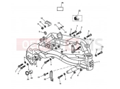 Main Frame & Fittings - Triumph SPEED TRIPLE 210445 > 461331 2007