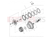 Clutch - Triumph SPEED TRIPLE 210445 > 461331 2007