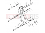 Rear Suspension Linkage - Triumph SPEED TRIPLE 210445 > 461331 2007