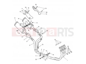 Exhaust System 281465 - Triumph SPEED TRIPLE 210445 > 461331 2007