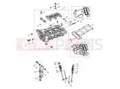 Cylinder Head & Valves - Triumph SPEED TRIPLE 210445 > 461331 2007