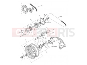 Rear Wheel & Final Drive - Triumph SPEED TRIPLE 461332 > 735437 2013