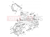 Main Frame & Fittings - Triumph SPEED TRIPLE 461332 > 735437 2013