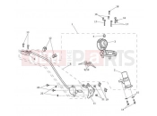 Ignition Switch & Lock Set - Triumph SPEED TRIPLE 461332 > 735437 2013