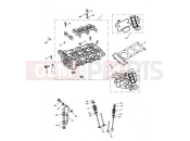Cylinder Head & Valves - Triumph SPEED TRIPLE 461332 > 735437 2013