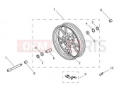 Triumph 2015 SPEED TRIPLE R > 735336 Front Wheel 602553