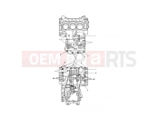 TRIUMPH SPEED TRIPLE R > 735336 Crankcase Bolts