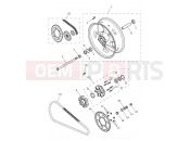 Triumph 2021 TRIDENT 660 Rear Wheel & Final Drive