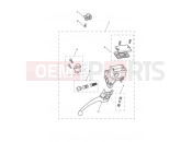 Triumph 2021 TRIDENT 660 Front Brake Master Cylinder