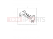 Triumph 2016 STREET TWIN Upper Handlebar Clamp, 22.2 Bar