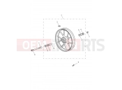Triumph 2017 STREET TWIN Front Wheel 914972