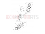 Triumph 2017 TIGER EXPLORER XC 740277 > Crankshaft, Connecting Rods...