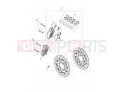 Triumph 2018 TIGER EXPLORER XC 740277 > Front Brake Caliper & Disc
