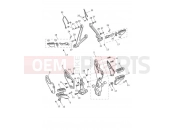 Triumph 2016 TIGER EXPLORER XRX 740277 > Footrests & Mountings