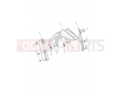 Triumph 2012 Tiger Explorer > 740276 TIGER EXPLORER Front Mudguard