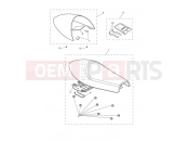 Triumph 2021 Thruxton RS Seat Assembly - Single Seat