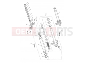 Triumph 2021 Thruxton RS Front Forks & Lower Yoke