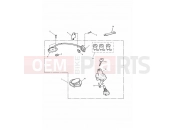 Triumph 1997 SPRINT CARBS Ignition Switch & Lock Set Sprint Executive