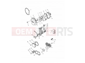 Triumph 1997 SPRINT CARBS Engine Covers Grey Engines