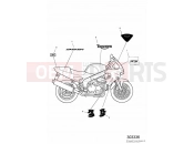 Triumph 2004 SPRINT RS 139277 > Bodywork - Decals