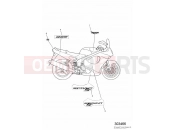 Triumph 2001 SPRINT ST > 139276 Decals