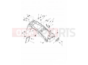 Triumph 2001 SPRINT ST > 139276 Rear Mudguard & Battery Box