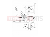 Triumph 2001 SPRINT ST > 139276 Front Brake Master Cylinder