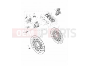 Triumph 2001 SPRINT ST > 139276 Front Brake Caliper & Discs