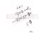 Triumph 2001 SPRINT ST > 139276 Alternator & Starter Gears