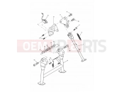 TRIUMPH SPRINT ST 139277 > 208166 Side Stand & Centrestand