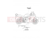 Triumph 2008 SPRINT ST 208167 > Bodywork - Decals