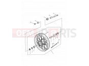 TRIUMPH ADVENTURER Front Wheel