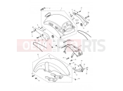 Triumph 2005 ROCKET III, CLASSIC & ROADSTER Mudguards