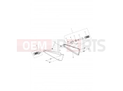 Triumph 2011 ROCKET III, CLASSIC & ROADSTER Rear Footrests & Mountings