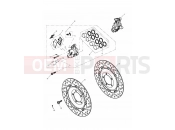 Triumph 2008 ROCKET III TOURING Front Brake Caliper & Discs