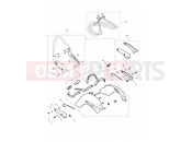 Triumph 2011 ROCKET III TOURING Rear Mudguard 574820