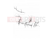 Triumph 2011 ROCKET III TOURING Rear Brake Master Cylinder...