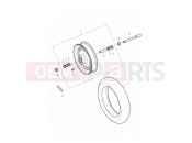 Triumph 2013 ROCKET III TOURING Front Wheel