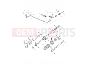 TRIUMPH THUNDERBIRD LT Gear Selectors & Pedal