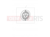 Triumph 2016 BONNEVILLE T100 Clutch Badge, Dark
